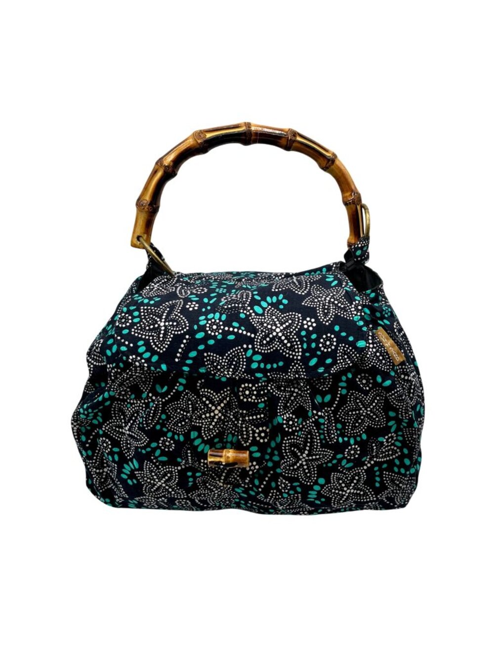Sun 'N' Sand Blue Fabric Tote Bag